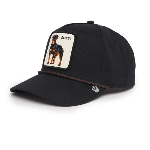 Baseball Cap Alpha Dog 100, Dog Black - Goorin Bros
