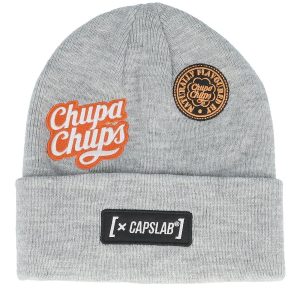 CAPSLAB CHUPA CHUPS GREY 1 KANGOL MELTDOWN CASUAL BLACK AQUATIC