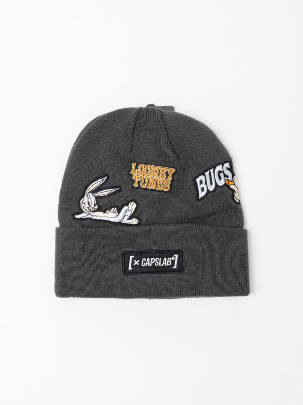 CAPSLAB LOONEY TUNES BUGS BUNNY BEANIE2 CAPSLAB LOONEY TUNES BUGS BUNNY BEANIE