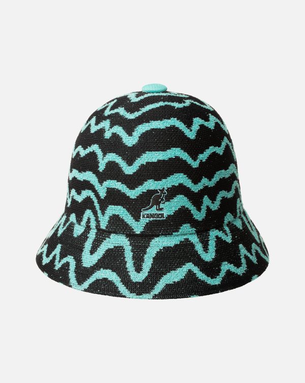 KANGOL MELTDOWN CASUAL BLACK AQUATIC1 KANGOL MELTDOWN CASUAL BLACK AQUATIC