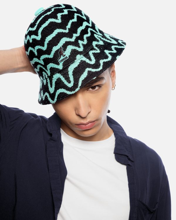 KANGOL MELTDOWN CASUAL BLACK AQUATIC2 KANGOL MELTDOWN CASUAL BLACK AQUATIC