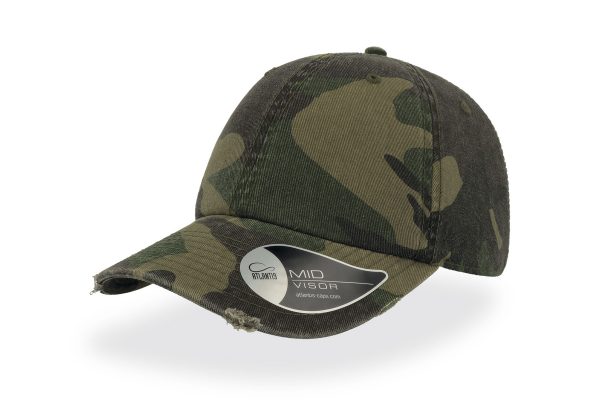 DAD HAT DESTROYED CAMOUFLAGE