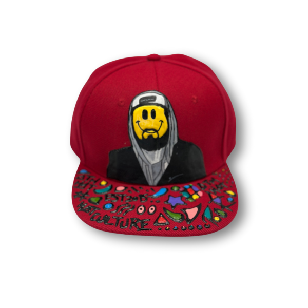 Iconic Smile Graffiti Brim Streetwear
