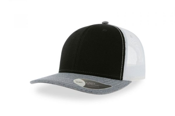 SONIC BLACK-GREY MELANGE- WHITE