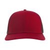 SONIC-CARDINAL-BLACK-TRUCKER-COTTON-FRONT-SONICANR SONIC CARDINAL-BLACK