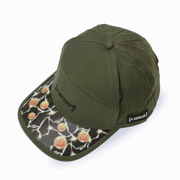 Casquette-6-pans-avec-visire-3D UP CAPSLAB DRAGONBALL 3D