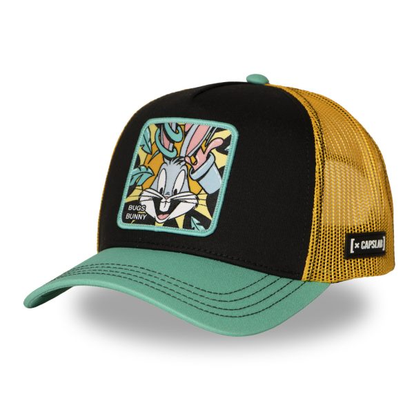 Casquette-Trucker-avec-filet-Looney-Tunes-Bugs-Bunny CAPSLAB BUGS BUNNY