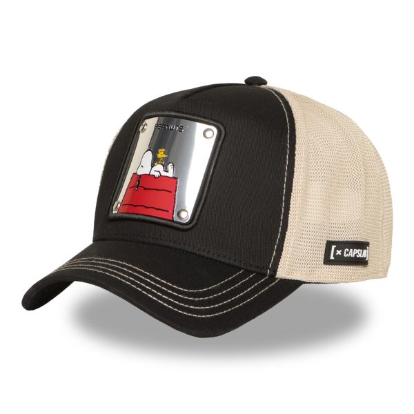 Casquette-Trucker-avec-filet-finitions-premium-Peanuts-Metal-6 CAPSLAB PEANUTS METAL