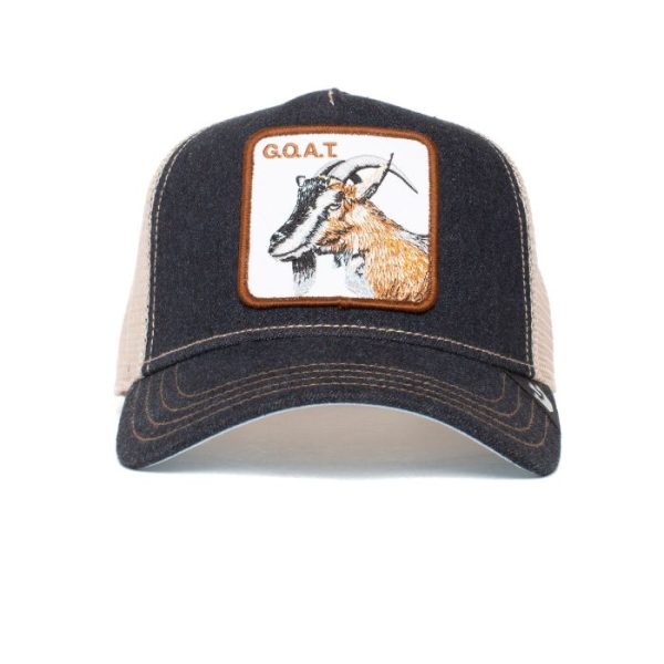 GB-101-0385-CHA_2 Baseball Cap The GOAT, Charcoal - Goorin Bros