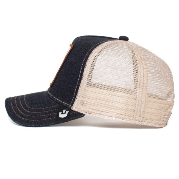 GB-101-0385-CHA_3 Baseball Cap The GOAT, Charcoal - Goorin Bros