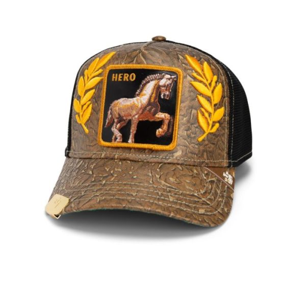 GB-101-1838-COF Baseball Cap 2C6 Ghashion, Brown Horse Hero - Goorin Bros
