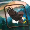 101-2702-GRO01-D01 Baseball Cap Eagle In The Element, Multicolor - Goorin Bros