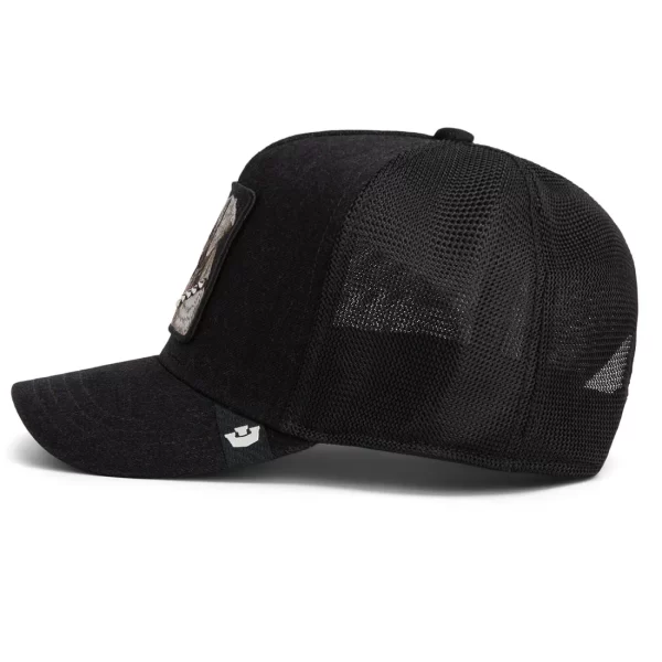 Baseball Cap Punk Dawk Black Denim - Goorin Bros