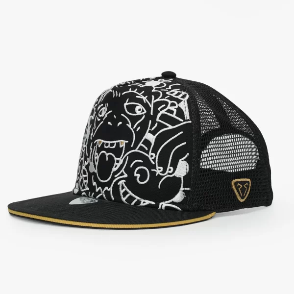 ART COLLECTION - DOODLE MONKEY - BLACK