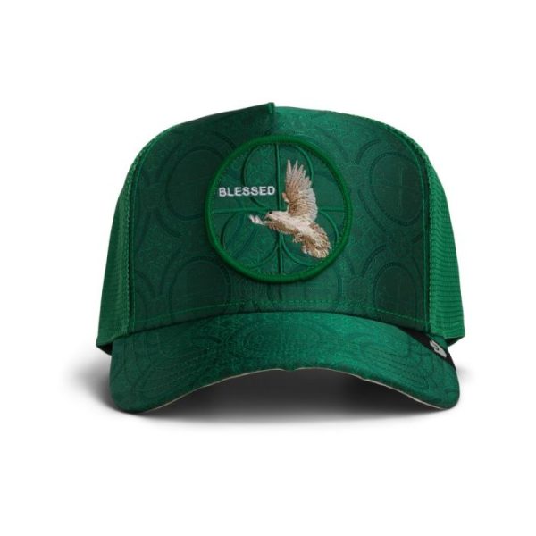 Baseball Cap Religulous Blessed, Hawk Green - Goorin Bros