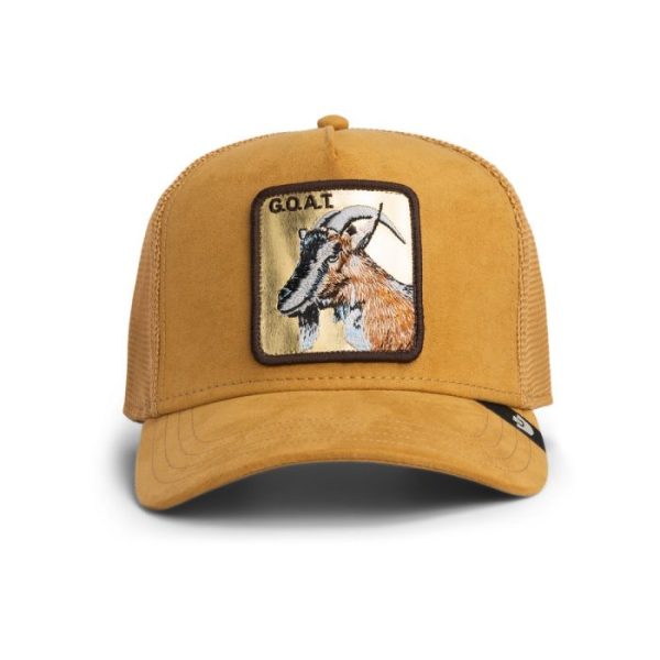 GB-101-2977-AMB01_2 Baseball Cap Golden GOAT, Ochre - Goorin Bros
