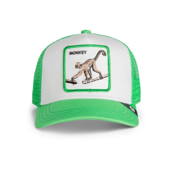 goorin-kid-monkey-mini-2 Kids Baseball Cap Monkey Mini, Lime Green - Goorin Bros