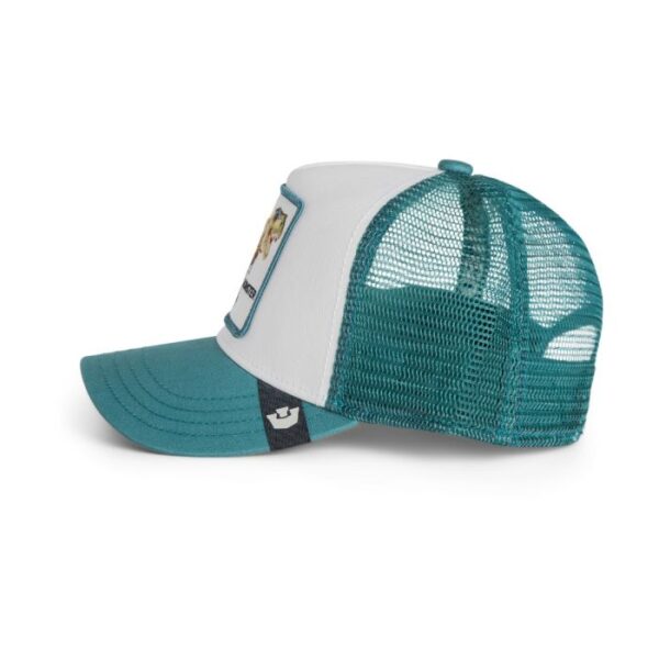 Kids Baseball Cap Monster T-Rex Mini, Petrol - Goorin Bros