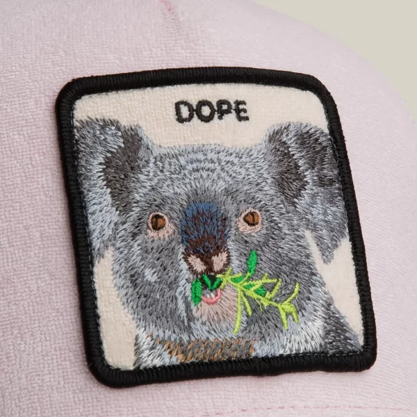 Baseball Cap Terry Cloth Koala, Pink - Goorin Bros