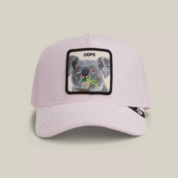 Baseball Cap Terry Cloth Koala, Pink - Goorin Bros