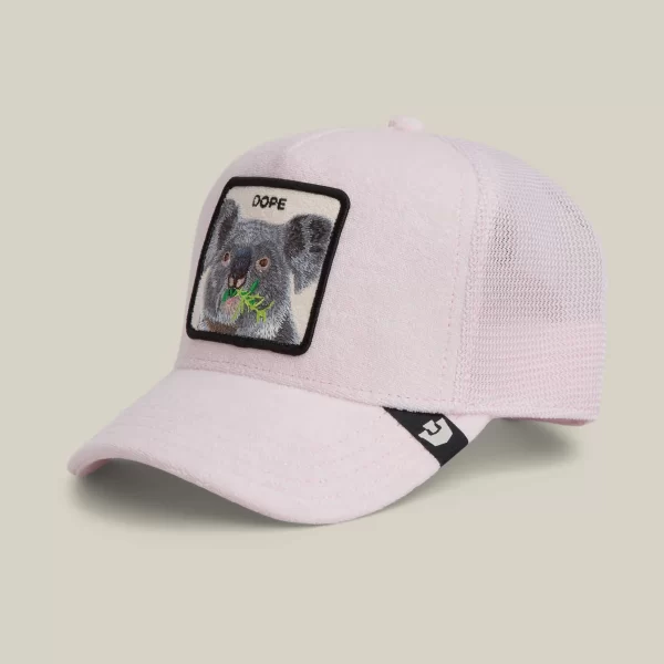 Baseball Cap Terry Cloth Koala, Pink - Goorin Bros