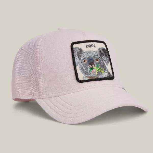Baseball Cap Terry Cloth Koala, Pink - Goorin Bros
