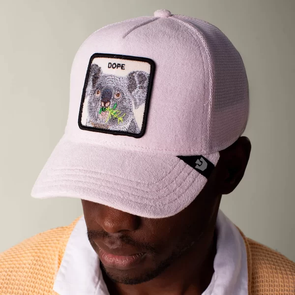 Baseball Cap Terry Cloth Koala, Pink - Goorin Bros