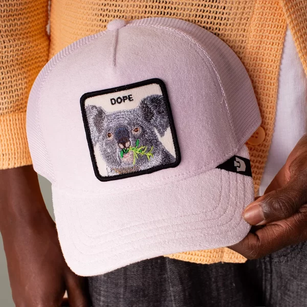 Baseball Cap Terry Cloth Koala, Pink - Goorin Bros