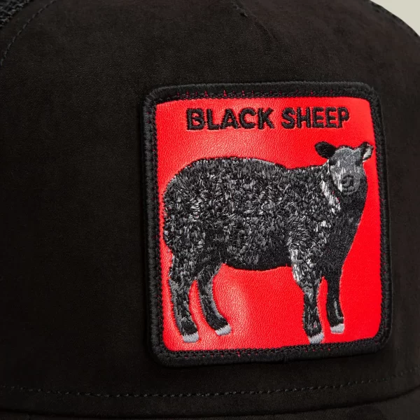 Baseball Cap Black Sheep Rosso, Black- Goorin Bros