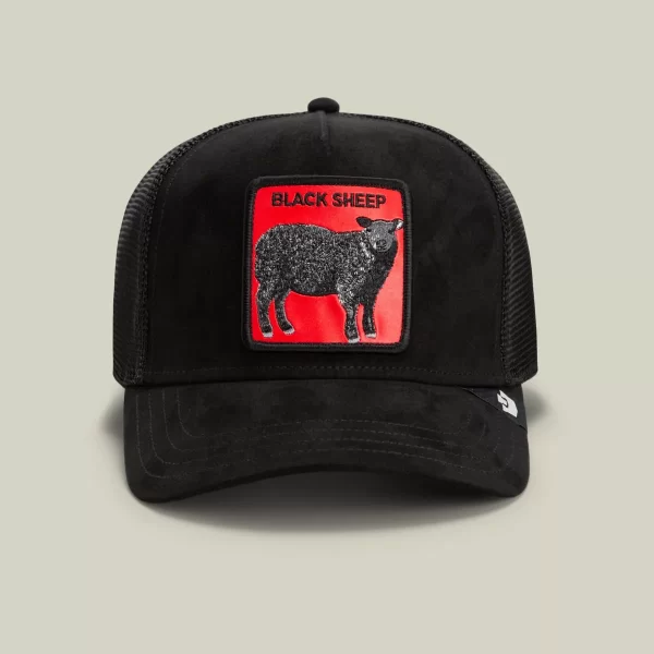 Baseball Cap Black Sheep Rosso, Black- Goorin Bros