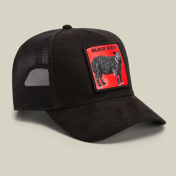 Baseball Cap Black Sheep Rosso, Black- Goorin Bros