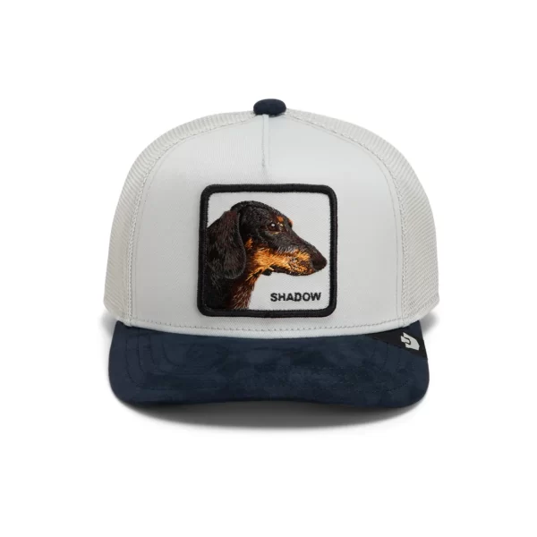 Kids Baseball Cap Suede Shadow Mini, Blue- Goorin Bros