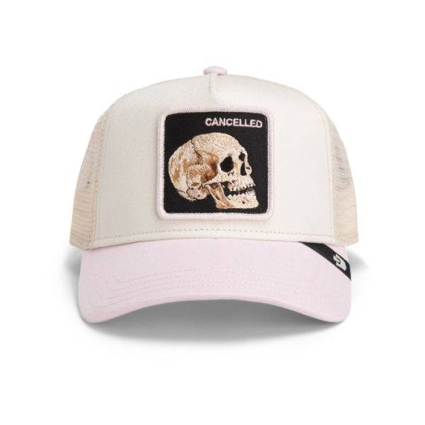 Baseball Cap The Cancelled Skull, Ivoire - Goorin Bros
