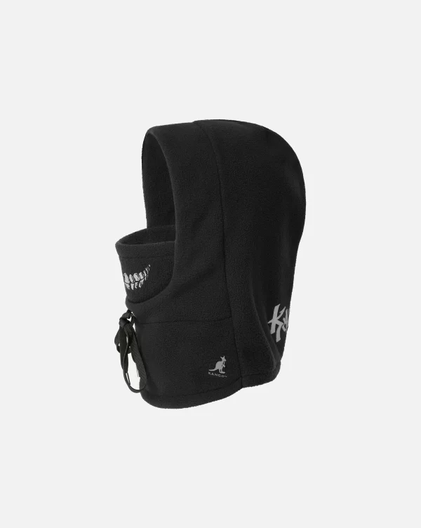 K5502_BLACK2 KANGOL FLEECE SNOOD