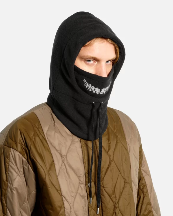 K5502_BLACK_EML_1 KANGOL FLEECE SNOOD