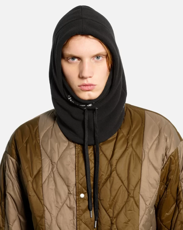 K5502_BLACK_EML_3 KANGOL FLEECE SNOOD