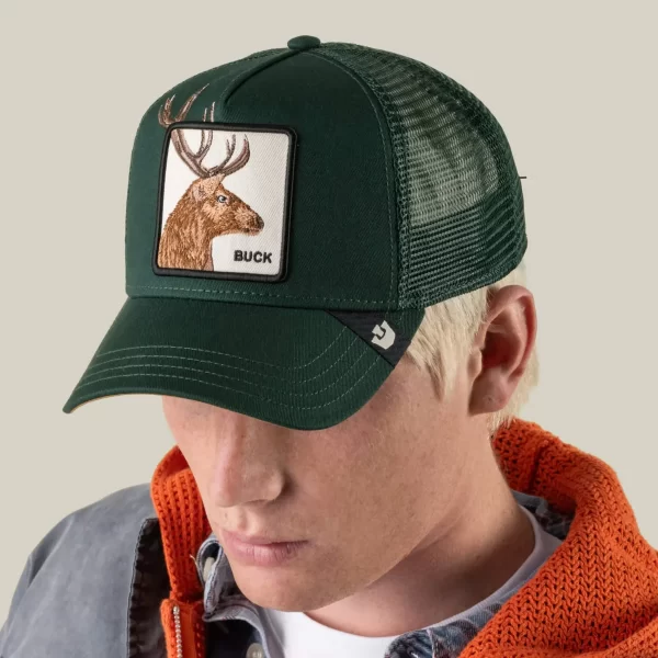 Baseball Cap Over the Line, Buck Green - Goorin Bros