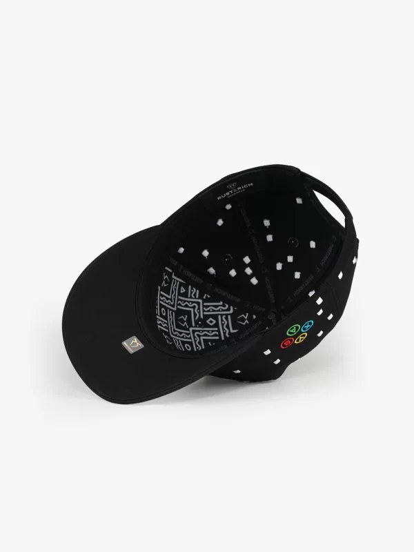 BASEBALL CAP - CURVED VISOR - URBAN COLLECTION - PLAYER - BLACK
