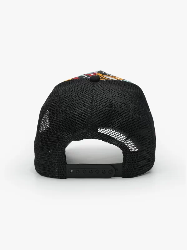 TRUCKER HAT - ART COLLECTION - DOODLE - BLACK