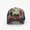 TRUCKER HAT - ART COLLECTION - DOODLE - BLACK
