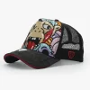 TRUCKER HAT - ART COLLECTION - DOODLE - BLACK