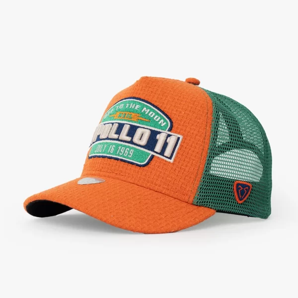 TRUCKER HAT - CURVED VISOR - URBAN COLLECTION - APOLLO - ORANGE