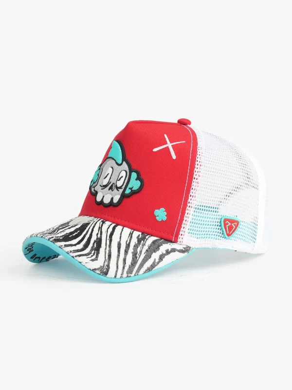 Trucker Hat - Limited Collection - Jawz - Kırmızı_5 TRUCKER HAT - LIMITED COLLECTION - JAWZ - RED