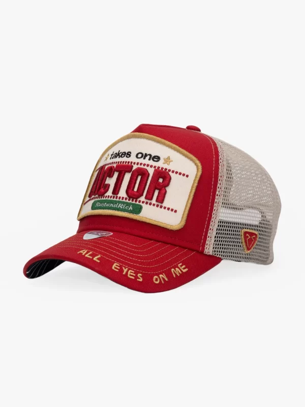 Trucker Hat - Professional Collection - Actor - Kırmız_4 TRUCKER HAT - PROFESSIONAL COLLECTION - ACTOR - RED