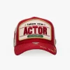Trucker Hat - Professional Collection - Actor - Kırmız_5 TRUCKER HAT - PROFESSIONAL COLLECTION - ACTOR - RED