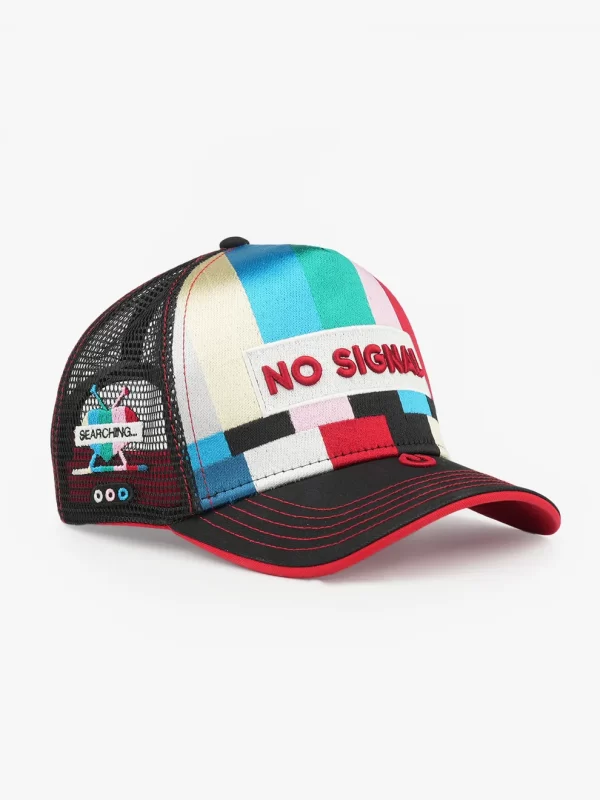 Trucker Hat - Urban Collection - No Signal - Siyah_4 TRUCKER HAT - URBAN COLLECTION - NO SIGNAL - BLACK